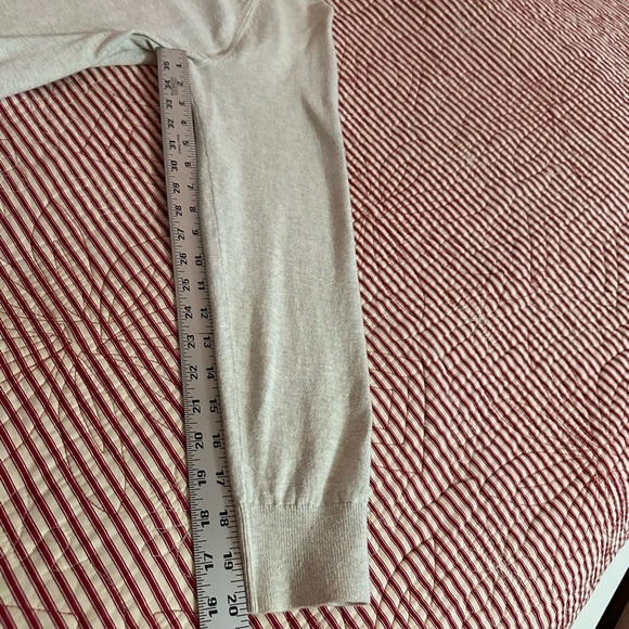 Banana Republic Men's Organic Cotton Sweater - Cream - Picture 5 of 7